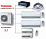 Внутренний блок канального типа мультисплит-системы Toshiba  RAS-M10GDV-E